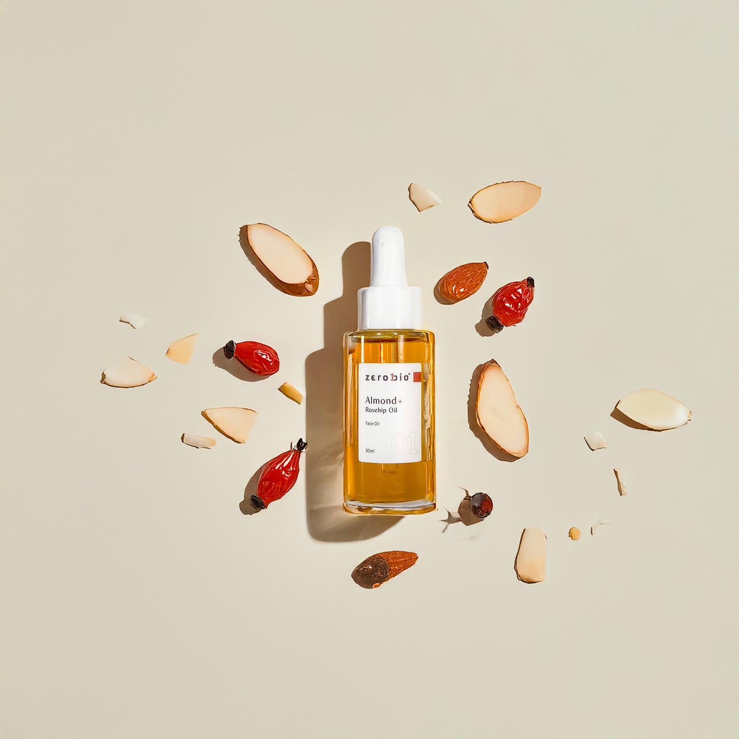 Almond + Rosehip Oil Deeply Nourishing Oil for Dry & Mature Skin
