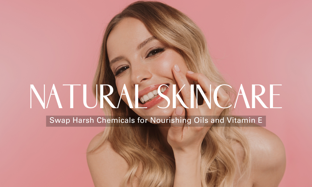 Your Skin will Thank You - Swap Harsh Chemicals for Nourishing Oils and Vitamin E