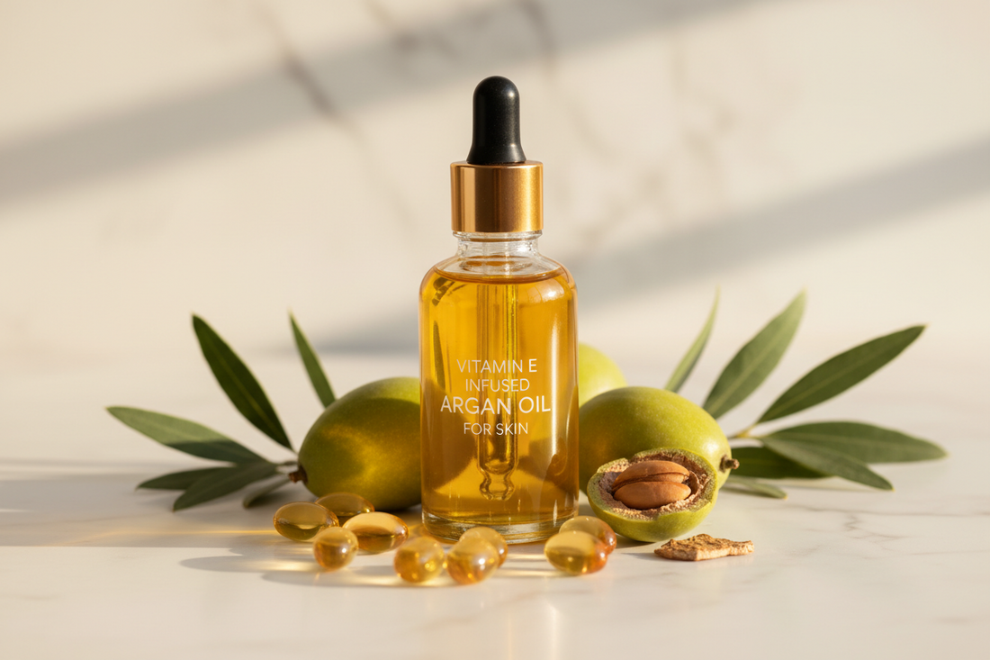 Argan Oil & Vitamin E: The Ultimate Powerhouse